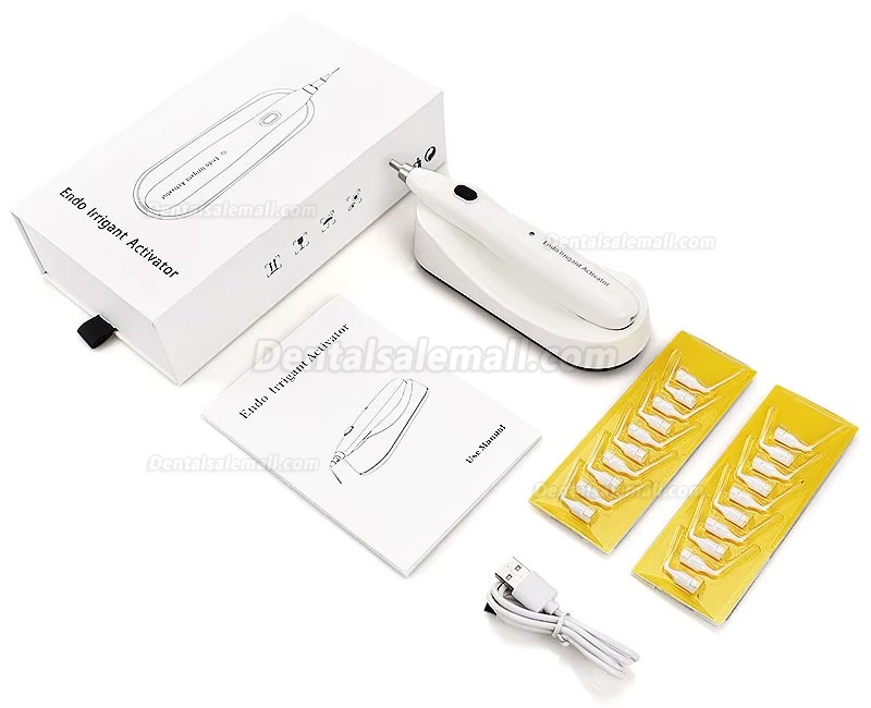 Dental Wireless Endoactivator Ultrasonic Endo Activator with 20 Tips